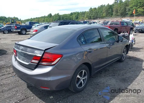 2015 Honda Civic Se z USA, uszkodzony, nr VIN 19XFB2F71FE246446